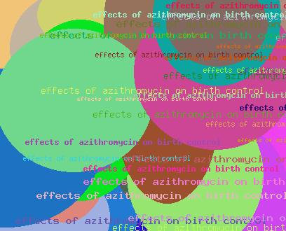 EFFECTS OF AZITHROMYCIN ON BIRTH CONTROL