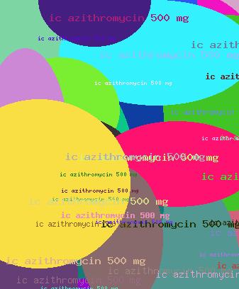 Ic azithromycin 500 mg